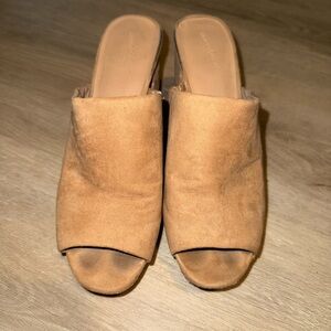 Target - Women's Tan Mules